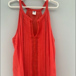 Orange Tank Top